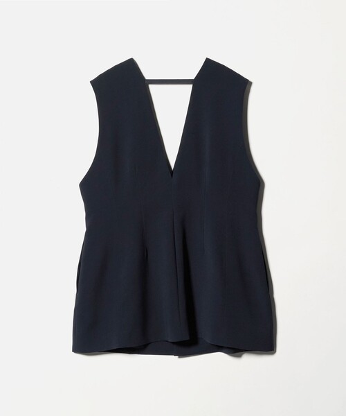 UNITED ARROWS（ユナイテッドアローズ）の「COMFY ベスト ‐防汚 UVカット ウォッシャブル‐（テーラードジャケット・レディース・ブラック/ネイビー・36/38）」の8枚目の写真