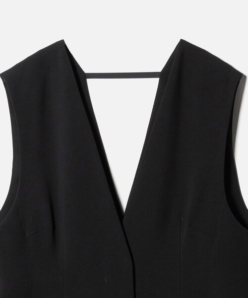 UNITED ARROWS(ユナイテッドアローズ)の「COMFY ベスト ‐防汚 UVカット ウォッシャブル‐(テーラードジャケット・レディース・ブラック/ネイビー・36/38)」の13枚目の写真