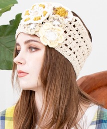 チャイハネ | 【チャイハネ】フラミナ手編みヘアバンド(ヘアバンド)