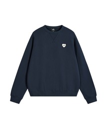EMIS（イミス）の「HEART RUBBER PATCH SWEATSHIRT（スウェット）」