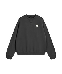 EMIS（イミス）の「HEART RUBBER PATCH SWEATSHIRT（スウェット）」