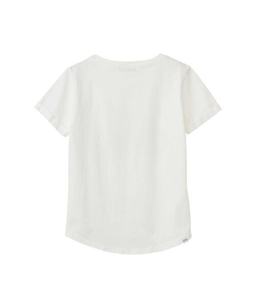 HYSTERIC GLAMOUR（ヒステリックグラマー）の「LIVING IN THE RAINBOW Tシャツ（Tシャツ/カットソー・レディース・ブラック/レッド/ホワイト・FREE）」の4枚目の写真