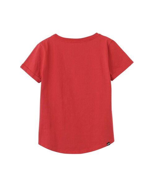 HYSTERIC GLAMOUR（ヒステリックグラマー）の「LIVING IN THE RAINBOW Tシャツ（Tシャツ/カットソー・レディース・ブラック/レッド/ホワイト・FREE）」の5枚目の写真