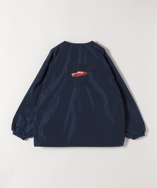 PARROTT CANVAS（パロットキャンバス）の「PARROTT CANVAS:〈洗濯機可能〉ノーカラー ジャケット（ノーカラージャケット・レディース・ブラック/ネイビー・ONE SIZE）」の12枚目の写真
