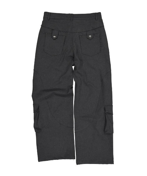 Ada.（エイダ）の「◇SETUPEXE◇ブランド直輸入正規品/ウエスタン スタッズ スラックス WESTERN STUDDED SLACKS（その他パンツ・レディース・チャコール/ブラック・M/S）」の19枚目の写真