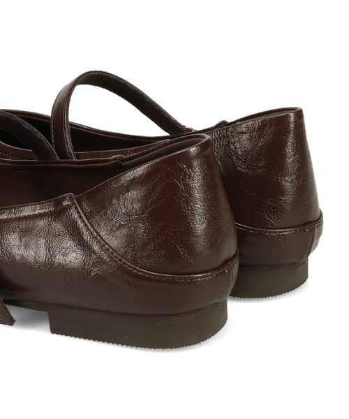 WA ORiental TRaffic（ダブルエーオリエンタルトラフィック）の「ソフト メリージェーン バブーシュ パンプス /62118（パンプス・レディース・ブラウン/ブラック・37/36/35/39/38/40）」の5枚目の写真