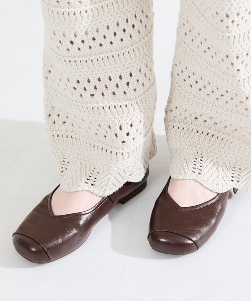 WA ORiental TRaffic（ダブルエーオリエンタルトラフィック）の「ソフト メリージェーン バブーシュ パンプス /62118（パンプス・レディース・ブラウン/ブラック・37/36/35/39/38/40）」の13枚目の写真