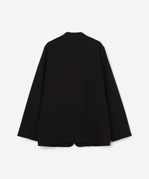 Bshop（ビショップ）の「eunoia | ノーカラージャケット WOMEN（ノーカラージャケット・レディース・ブラック・ONE）」の2枚目の写真