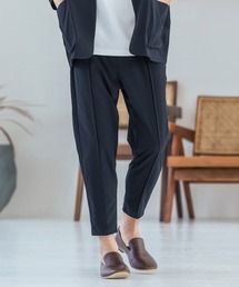 WASHED VELVET CURVE CUT WIDE PANTS（その他パンツ）｜WYM LIDNM