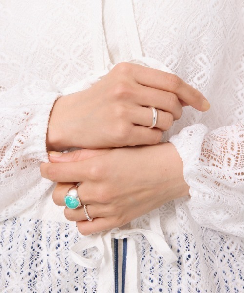 RODEO CROWNS WIDE BOWL（ロデオクラウンズワイドボウル）の「ハートモチーフアソートリングセット（リング・レディース・ホワイト/ミント/ピンク・FREE）」の9枚目の写真