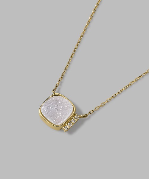 4℃（ヨンドシー）の「【The Tidal】K10イエローゴールド ネックレス（ネックレス・レディース・イエローゴールド・FREE）」の2枚目の写真