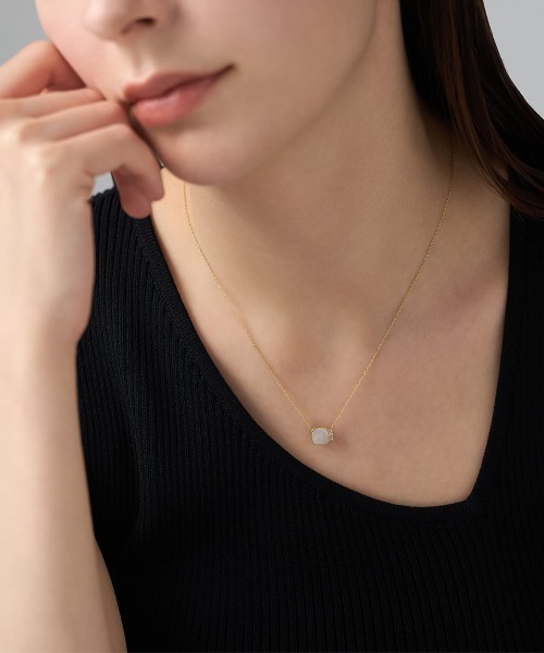 4℃（ヨンドシー）の「【The Tidal】K10イエローゴールド ネックレス（ネックレス・レディース・イエローゴールド・FREE）」の3枚目の写真