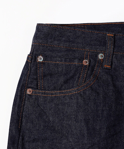 orSlow（オアスロウ）の「Orslow/オアスロウ MODEL 66 1966s STANDARD DNM PNT（デニムパンツ・メンズ・ネイビー・2）」の4枚目の写真