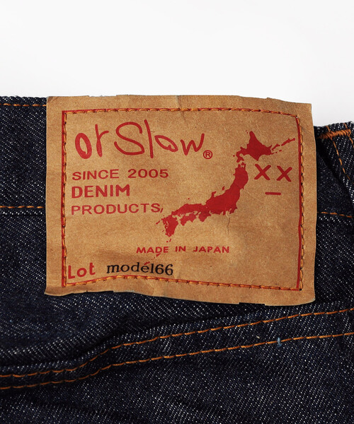 orSlow（オアスロウ）の「Orslow/オアスロウ MODEL 66 1966s STANDARD DNM PNT（デニムパンツ・メンズ・ネイビー・2）」の8枚目の写真