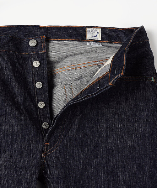 orSlow（オアスロウ）の「Orslow/オアスロウ MODEL 66 1966s STANDARD DNM PNT（デニムパンツ・メンズ・ネイビー・2）」の11枚目の写真