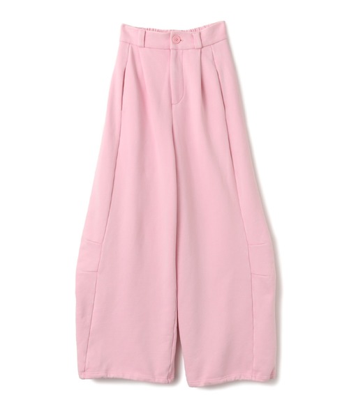 atmos pink(アトモスピンク)の「atmos pink Curve Sweat Pants / アトモス ピンク カーブ スウェット パンツ(スウェットパンツ・レディース・グレー/ピンク/チャコール・FREE)」の4枚目の写真