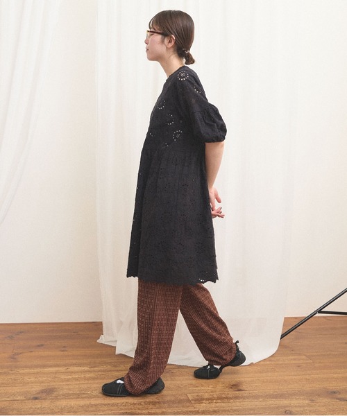 fig London(フィグロンドン)の「Agnes mini dress(ワンピース・レディース・ブラック/アイボリー・FREE)」の16枚目の写真