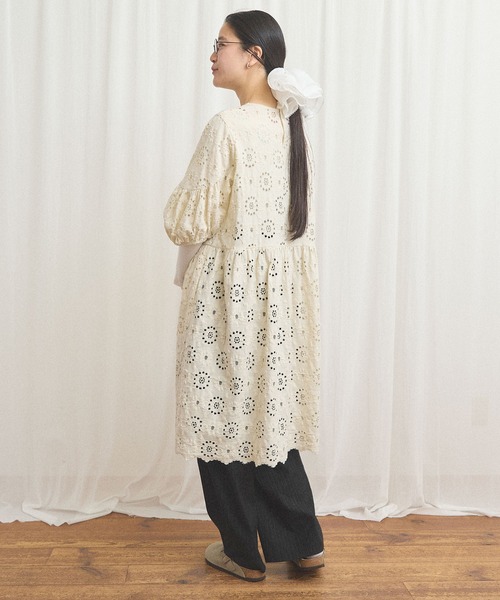 fig London(フィグロンドン)の「Agnes mini dress(ワンピース・レディース・ブラック/アイボリー・FREE)」の7枚目の写真