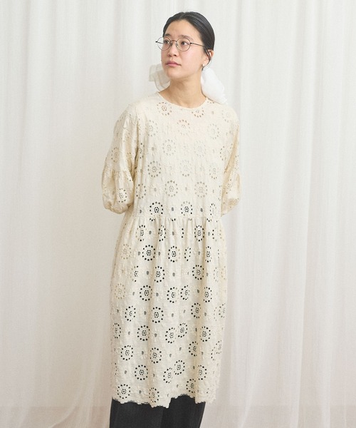 fig London(フィグロンドン)の「Agnes mini dress(ワンピース・レディース・ブラック/アイボリー・FREE)」の10枚目の写真