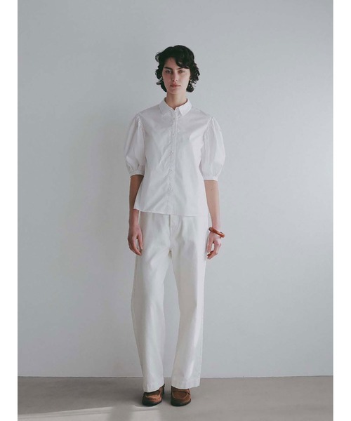 HER.(ハー)の「ルーズストレートデニム(その他パンツ・レディース・ホワイト/ダークインディゴブルー/ブラック・1/2)」の20枚目の写真