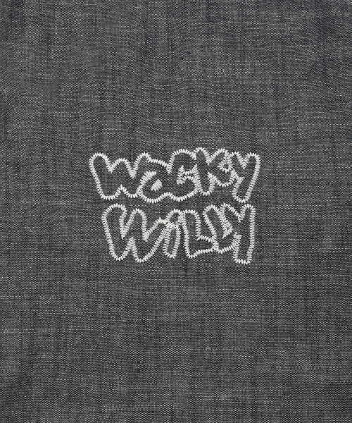 Wacky WiLLy(ワッキーウィリー)の「シャンブレー半袖シャツネイビー(シャツ/ブラウス・レディース・その他・SMALL/MEDIUM/LARGE/X-LARGE)」の5枚目の写真