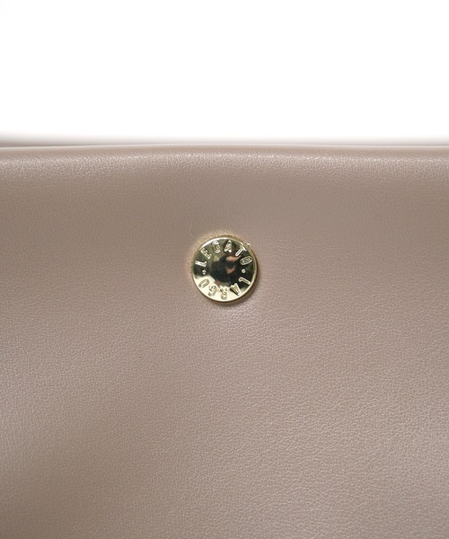 Legato Largo(レガートラルゴ)の「"02"≪Legato Largo≫肩楽 5ポケット/11L フェイクレザー トートバッグ(トートバッグ・レディース・アイボリー/ブラック/グレイッシュベージュ・ONE SIZE)」の20枚目の写真