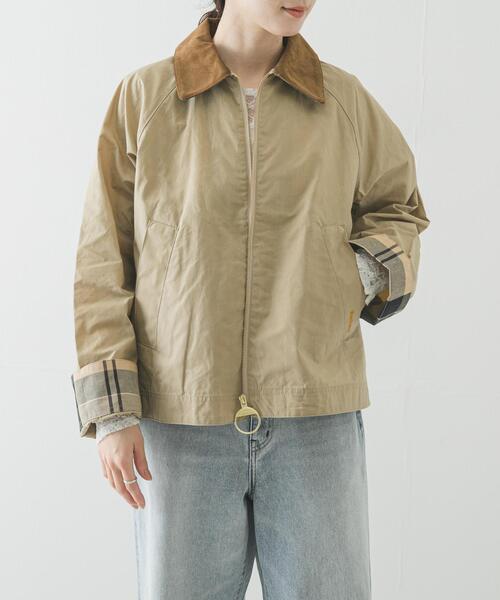Barbour（バブアー）の「Barbour　CATLIN CASUAL JACKET（その他アウター・レディース・ベージュ/グレー・10）」の3枚目の写真