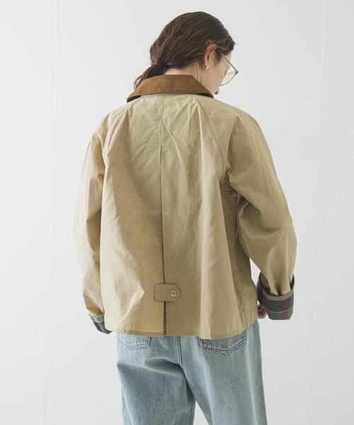 Barbour（バブアー）の「Barbour　CATLIN CASUAL JACKET（その他アウター・レディース・ベージュ/グレー・10）」の6枚目の写真