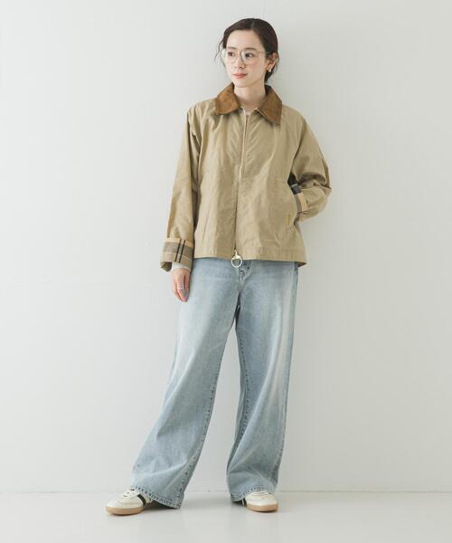 Barbour（バブアー）の「Barbour　CATLIN CASUAL JACKET（その他アウター・レディース・ベージュ/グレー・10）」の7枚目の写真