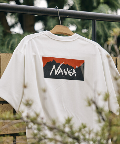 NANGA/ナンガ 新色追加 別注 neo-PRO スピンドル バックプリントT