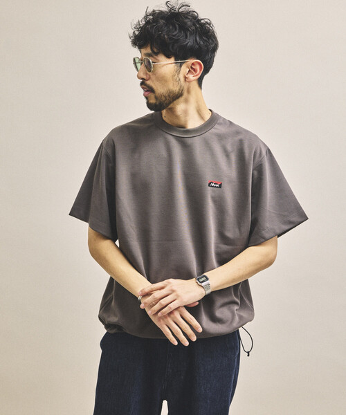 NANGA(ナンガ)の「NANGA/ナンガ 新色追加 別注 neo-PRO スピンドル バックプリントTシャツ/日本製/遮熱/UVカット/吸水速乾/リラックスフィット(Tシャツ/カットソー・メンズ・ホワイト/ブラウン/チャコールグレー/ブラック・SMALL/MEDIUM/LARGE/X-LARGE)」の13枚目の写真
