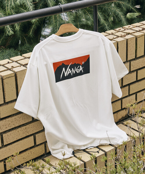NANGA(ナンガ)の「NANGA/ナンガ 新色追加 別注 neo-PRO スピンドル バックプリントTシャツ/日本製/遮熱/UVカット/吸水速乾/リラックスフィット(Tシャツ/カットソー・メンズ・ホワイト/ブラウン/チャコールグレー/ブラック・SMALL/MEDIUM/LARGE/X-LARGE)」の18枚目の写真