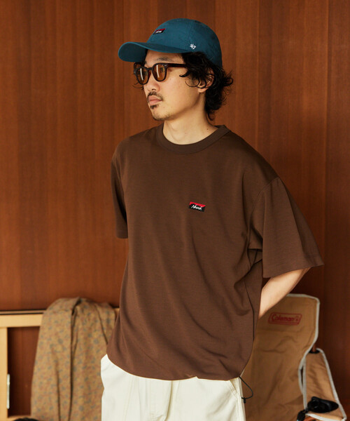 NANGA(ナンガ)の「NANGA/ナンガ 新色追加 別注 neo-PRO スピンドル バックプリントTシャツ/日本製/遮熱/UVカット/吸水速乾/リラックスフィット(Tシャツ/カットソー・メンズ・ホワイト/ブラウン/チャコールグレー/ブラック・SMALL/MEDIUM/LARGE/X-LARGE)」の20枚目の写真