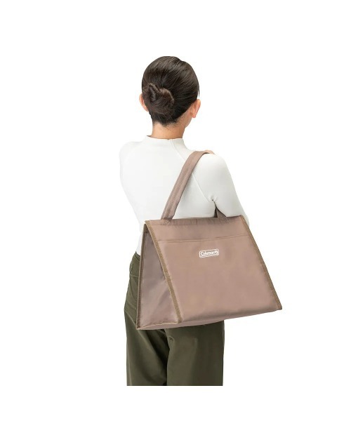 COLEMAN(コールマン)の「保冷バッグ L(その他雑貨・メンズ・グレイッシュベージュ/ブラック・ONE SIZE)」の14枚目の写真