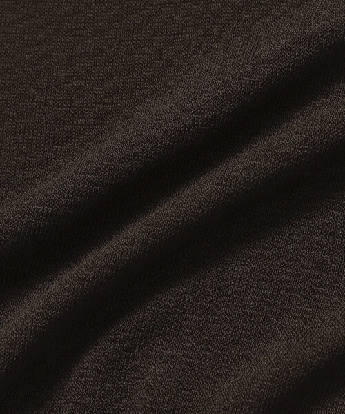 Firsthand（ファーストハンド）の「Firsthand/ファーストハンド リラックスフィット 配色デザイン ポロニット / バイカラー / マルチボーダー（ポロシャツ・レディース・レッド/チャコールグレー/ブラウン/サックスブルー・FREE）」の13枚目の写真