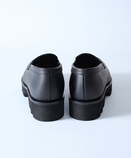 PADRONE(パドローネ)の「【PADRONE】WPL CHUNKY SOLE LOAFERS TK8759-2304(ローファー・メンズ・ブラック・41/40/42)」の4枚目の写真