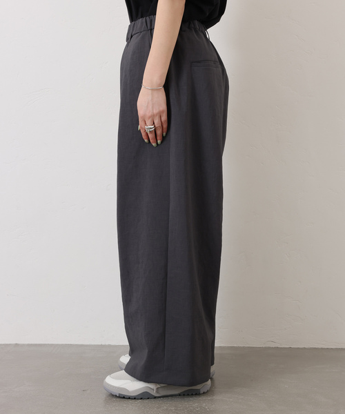 JOURNAL STANDARD LUXE（ジャーナルスタンダード　ラックス）の「トロピカル ヘムイージーパンツ（その他パンツ・レディース・チャコールグレー/ブラック・FREE）」の15枚目の写真