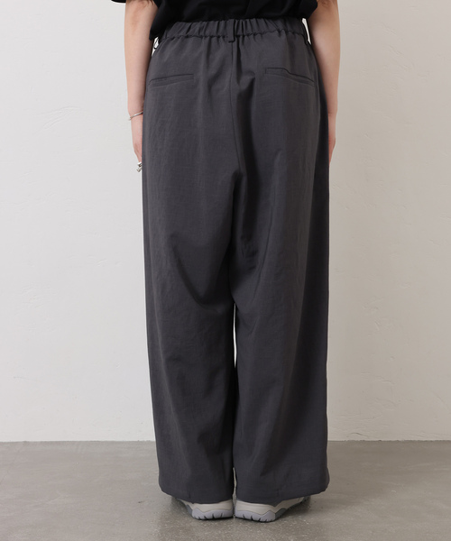 JOURNAL STANDARD LUXE（ジャーナルスタンダード　ラックス）の「トロピカル ヘムイージーパンツ（その他パンツ・レディース・チャコールグレー/ブラック・FREE）」の14枚目の写真