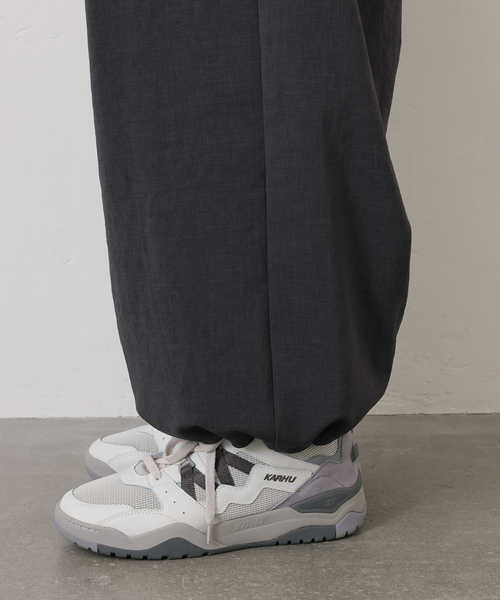 JOURNAL STANDARD LUXE（ジャーナルスタンダード　ラックス）の「トロピカル ヘムイージーパンツ（その他パンツ・レディース・チャコールグレー/ブラック・FREE）」の5枚目の写真