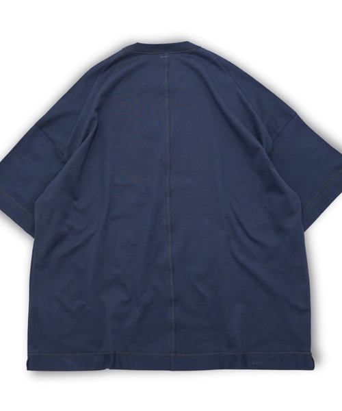 SHINYAKOZUKA（シンヤコヅカ）の「【SHINYAKOZUKA】 the mooned flower is stitched on your body（Tシャツ/カットソー・メンズ・ブラック/チャコールグレー・MEDIUM/SMALL）」の6枚目の写真