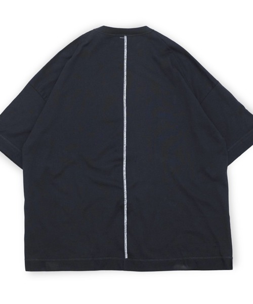 SHINYAKOZUKA（シンヤコヅカ）の「【SHINYAKOZUKA】 the mooned flower is stitched on your body（Tシャツ/カットソー・メンズ・ブラック/チャコールグレー・MEDIUM/SMALL）」の5枚目の写真