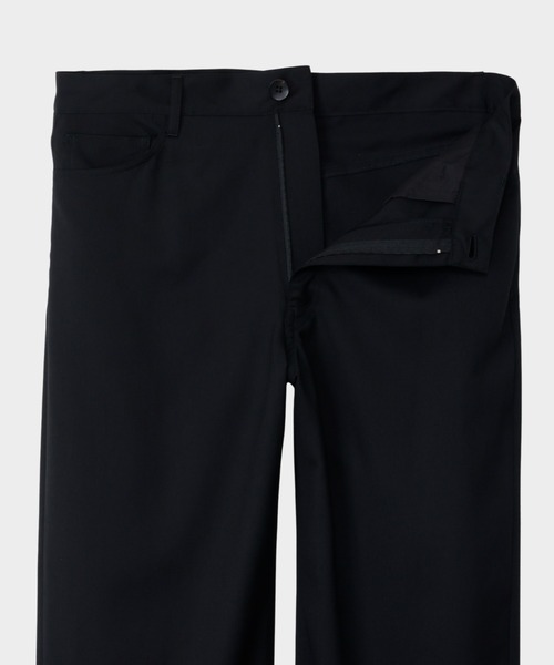 CINOH（チノ）の「SUMMER WOOL 5-POCKET PANTS（その他パンツ・メンズ・ブラック・46）」の2枚目の写真