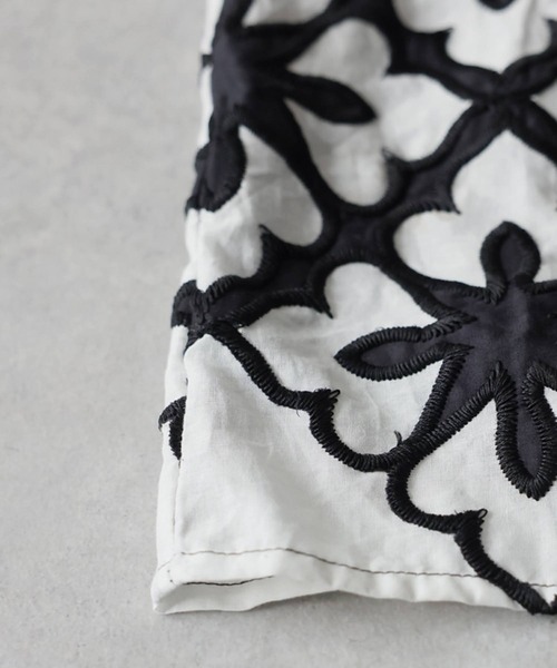 antiqua(アンティカ)の「長袖 刺繍 シャツワンピース(シャツワンピース・レディース・その他/その他1・ONESIZE)」の15枚目の写真