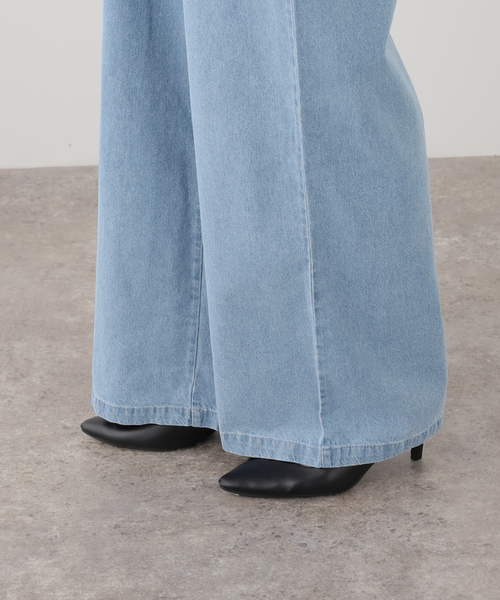 journal standard L'essage(ジャーナルスタンダードレサージュ)の「【BASERANGE/ベースレンジ】YUMI JUMPSUIT ジャンプスーツ(サロペット/オーバーオール・レディース・ブルー系その他・X-SMALL)」の6枚目の写真