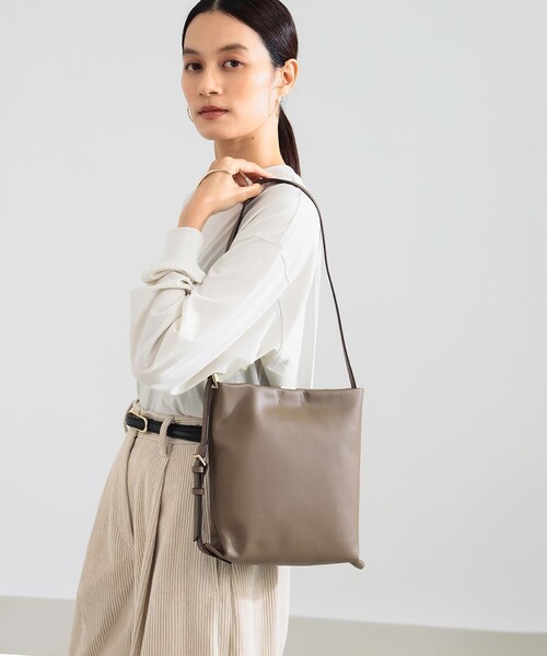 Demi-Luxe BEAMS(デミルクス ビームス)の「PUNTI. / SHADE 3way バッグ(トートバッグ・レディース・ブラウン系その他3/ブラック・ONE SIZE)」の13枚目の写真