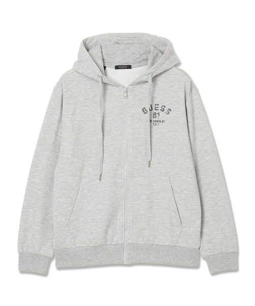 L.G.B / キュプラ ウール ジップアップ フーディ パーカー ジャケット MENS Zip Hoodie パーカー フーディー ジップアップ | GUESS(ゲス