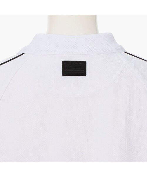BRIEFING(ブリーフィング)の「【BRIEFING GOLF/ブリーフィングゴルフ】WS LINE POLO RF(Tシャツ/カットソー・レディース・ブラウン系その他2/ホワイト・M/S)」の4枚目の写真