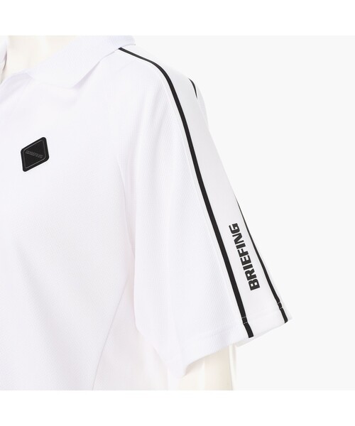 BRIEFING(ブリーフィング)の「【BRIEFING GOLF/ブリーフィングゴルフ】WS LINE POLO RF(Tシャツ/カットソー・レディース・ブラウン系その他2/ホワイト・M/S)」の8枚目の写真