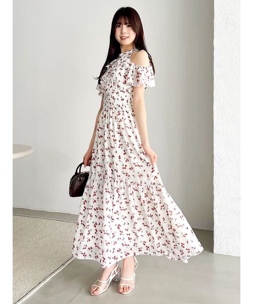 dazzlin（ダズリン）の「PVCパイピングサンダル（サンダル・レディース・アイボリー/ブラウン・MEDIUM/LARGE）」の4枚目の写真