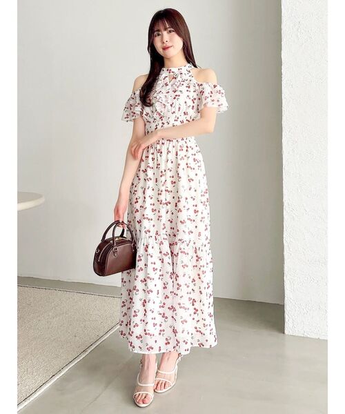 dazzlin（ダズリン）の「PVCパイピングサンダル（サンダル・レディース・アイボリー/ブラウン・MEDIUM/LARGE）」の5枚目の写真